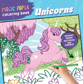 Magic Paper Coloring Book: Unicorns - Saturday Morning
