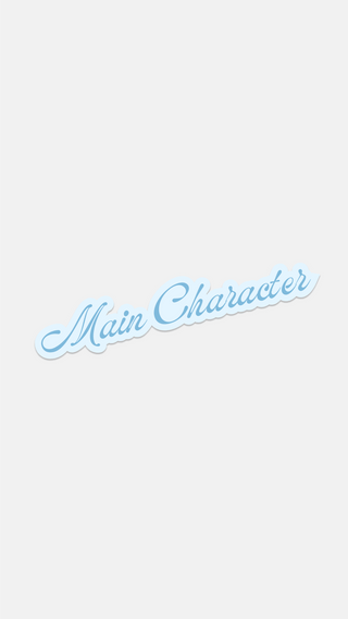 Main Character - Sticker - Saturday Morning
