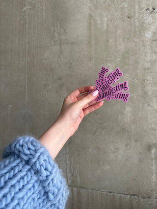 Manifesting - Sticker - Saturday Morning