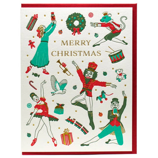 Merry Christmas Nutcracker Card - Saturday Morning