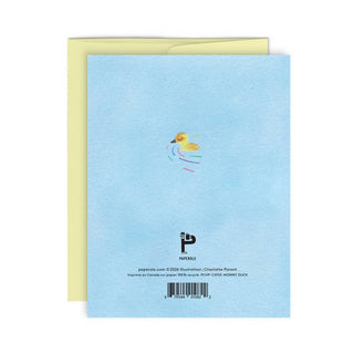 MOMMY DUCK — Greeting Card - Saturday Morning