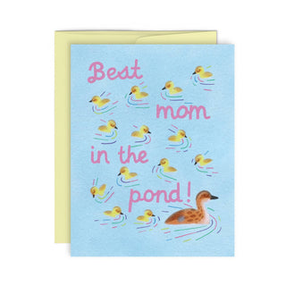 MOMMY DUCK — Greeting Card - Saturday Morning