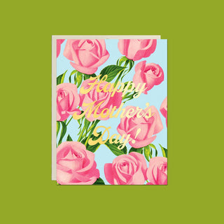 Mother’s Day Roses – Foil Mother’s Day Card - Saturday Morning