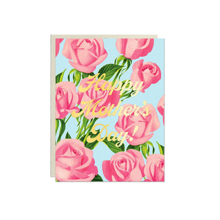 Mother’s Day Roses – Foil Mother’s Day Card - Saturday Morning