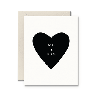 Mr & Mrs Wedding Card - Saturday Morning