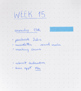 Naked A6 Dotted Notebook - Saturday Morning