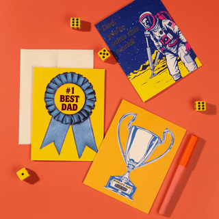 Outta This World Dad – Foil Father’s Day Card - Saturday Morning