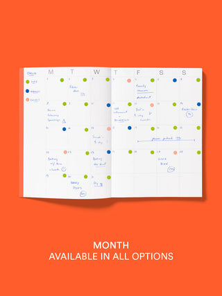 Undated Planner (Frames Layout)