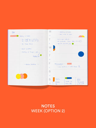 Undated Planner (Notes Layout)