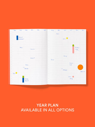 Undated Planner (Notes Layout)