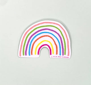 Rainbow Vinyl Sticker - Saturday Morning