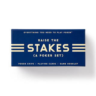 Raise The Stakes Poker Game Set - Saturday Morning