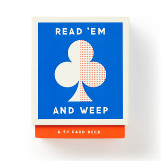 Read Em and Weep Playing Card Set - Saturday Morning