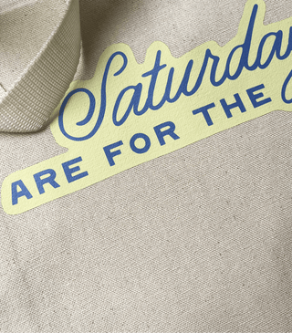 Saturday Morning Tote - Saturday Morning