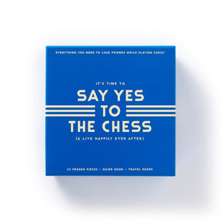 Say Yes To The Chess Game Set - Saturday Morning