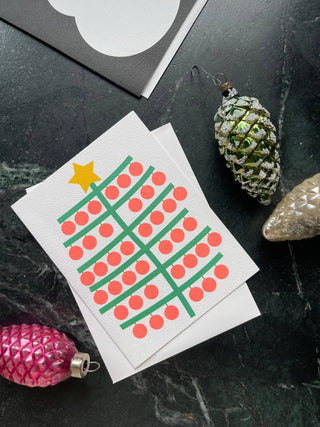 Scandi Tree Holiday Card - Saturday Morning