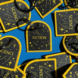 Science Fiction - Embroidered Arch Keychain - Saturday Morning