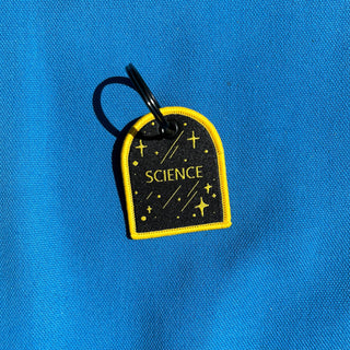 Science Fiction - Embroidered Arch Keychain - Saturday Morning