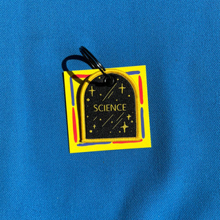 Science Fiction - Embroidered Arch Keychain - Saturday Morning