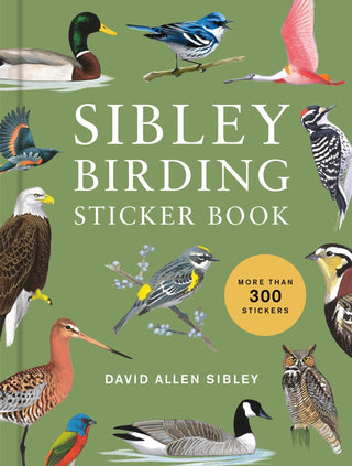 Sibley Birding Sticker Book - Saturday Morning