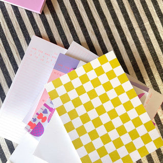 Simple Menu Planner Notepad - Saturday Morning