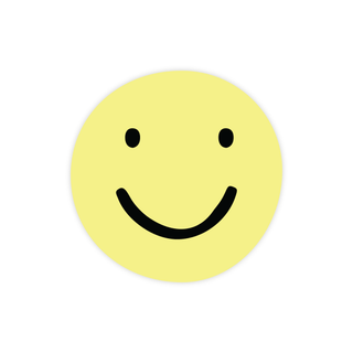 Smiley Face Sticker - Saturday Morning