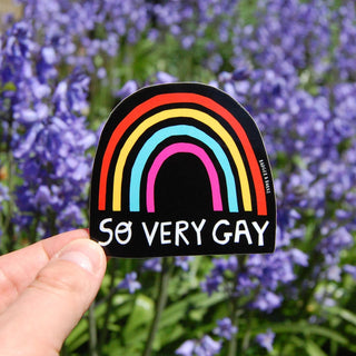 So Very Gay Sticker - Saturday Morning