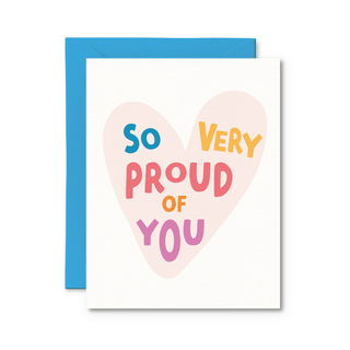So Very Proud Of You Card - Saturday Morning