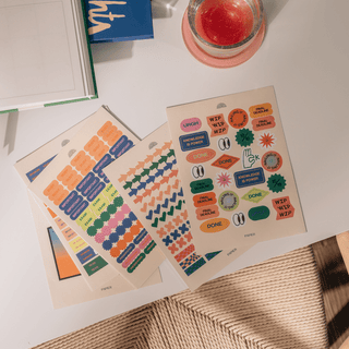 Sticker Set, Academic - Find the Balance - Saturday Morning