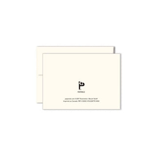 STROLLER — Miniature Greeting Card - Saturday Morning