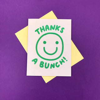 Thanks A Bunch :) Greeting Card - Saturday Morning