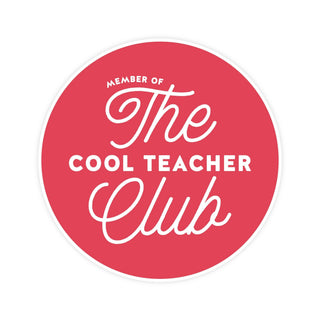 The Cool Teacher Club STICKER - Saturday Morning