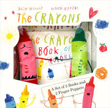 The Crayons: A Set of Books and Finger Puppets - Saturday Morning