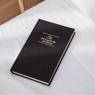 The Five Minute Journal Black - Daily Guided Gratitude - Saturday Morning