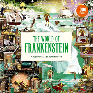 The World of Frankenstein 1000 Piece Puzzle - Saturday Morning