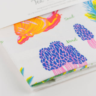 Vibrant Life Series - Forest Floor Tea Towel - Saturday Morning