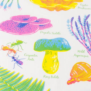Vibrant Life Series - Forest Floor Tea Towel - Saturday Morning