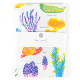 Vibrant Life Series - Forest Floor Tea Towel - Saturday Morning
