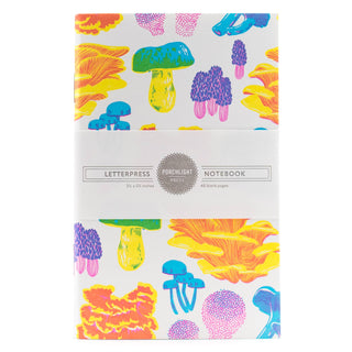 Vibrant Life Series - Fruiting Fungi Pocket Notebook - Saturday Morning