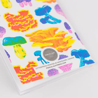 Vibrant Life Series - Fruiting Fungi Pocket Notebook - Saturday Morning