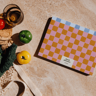 Weekly Meal Planner & Grocery List, Undated - Tablecloth - Saturday Morning