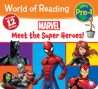 World of Reading Marvel: Meet the Super Heroes! - Pre - Level 1 Boxed Set - Saturday Morning
