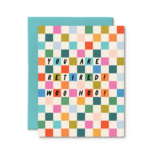 You Are Retired Woo Hoo Card - Saturday Morning